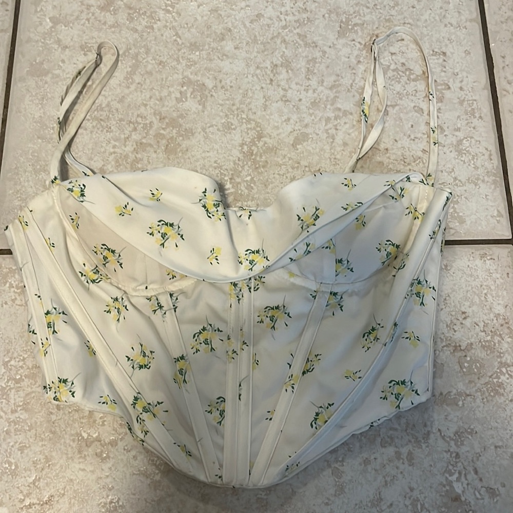 floral corset